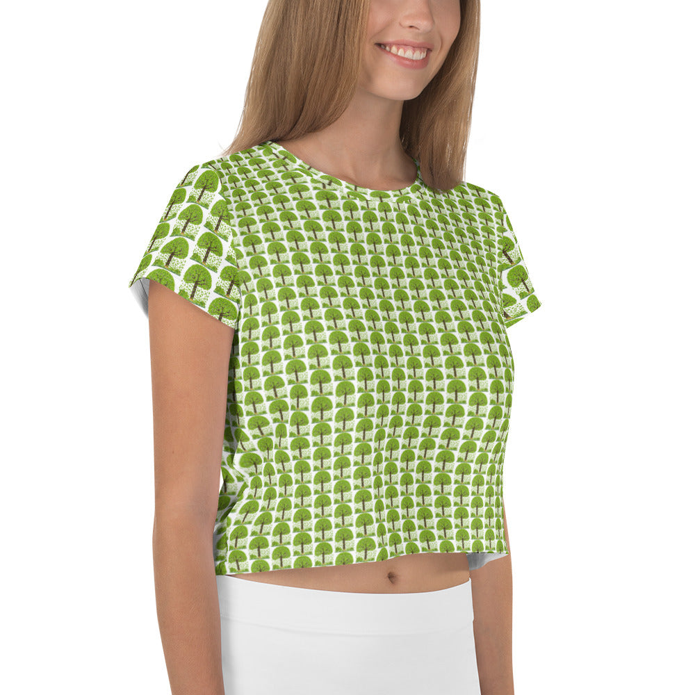 Women's Lucky Money Tree All Over Print Shirt