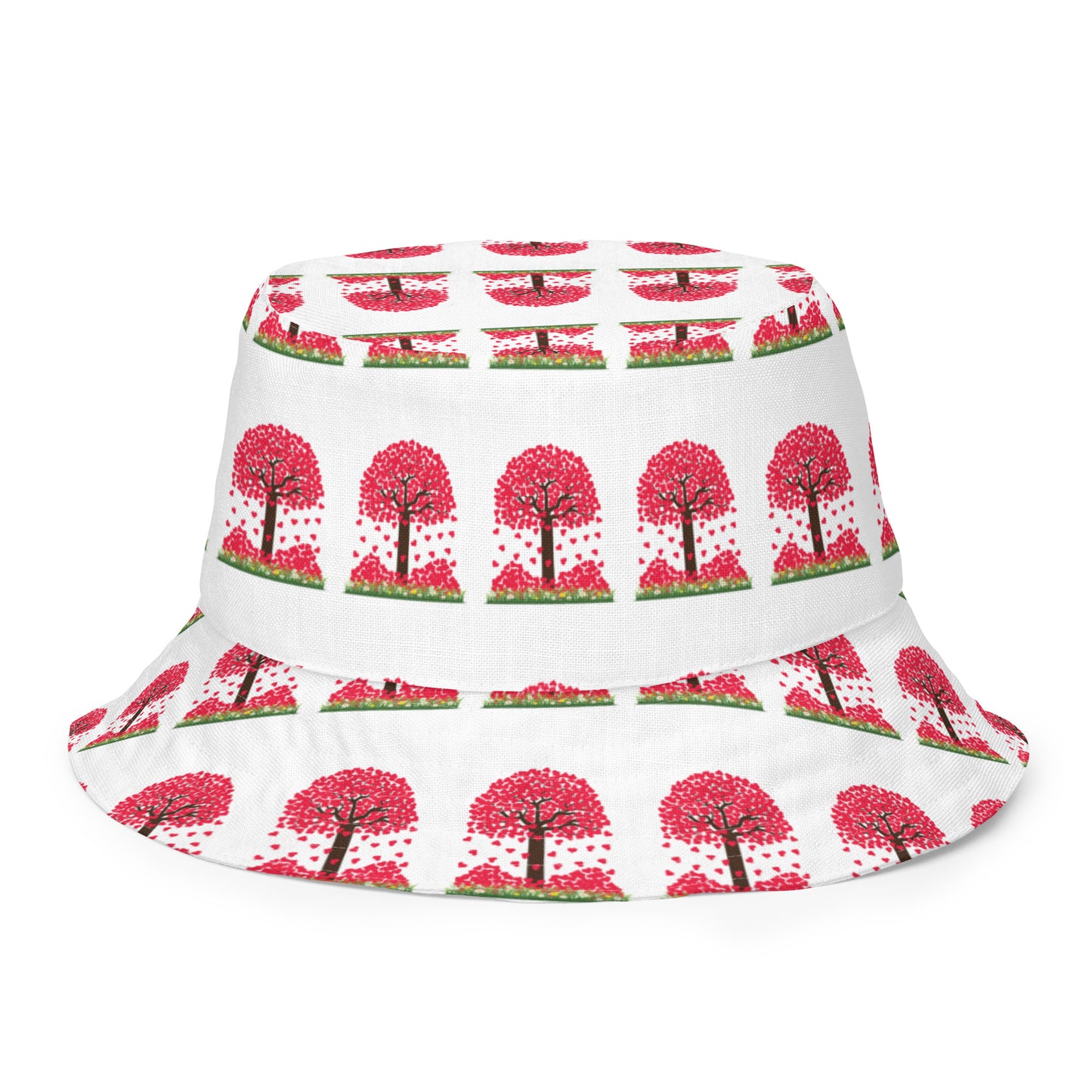 Lucky Tree of Love Reversible bucket hat