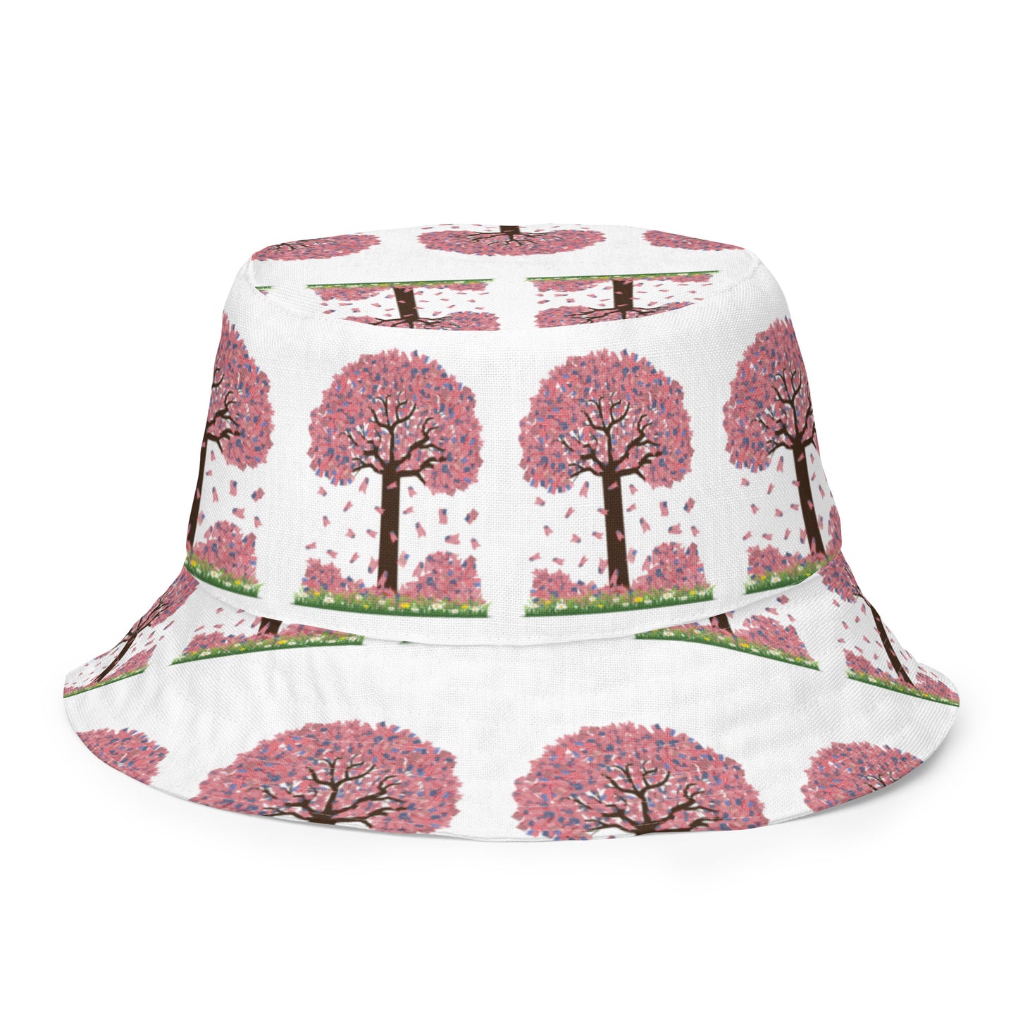 Lucky Tree of Flags reversible bucket hat