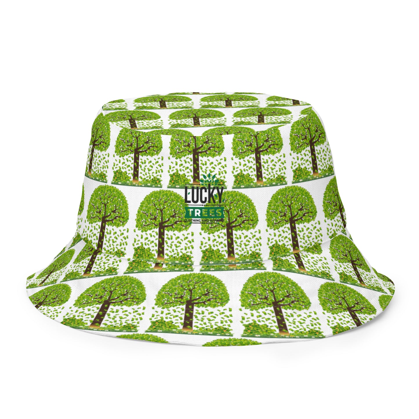 Lucky Money Tree Reversible bucket hat