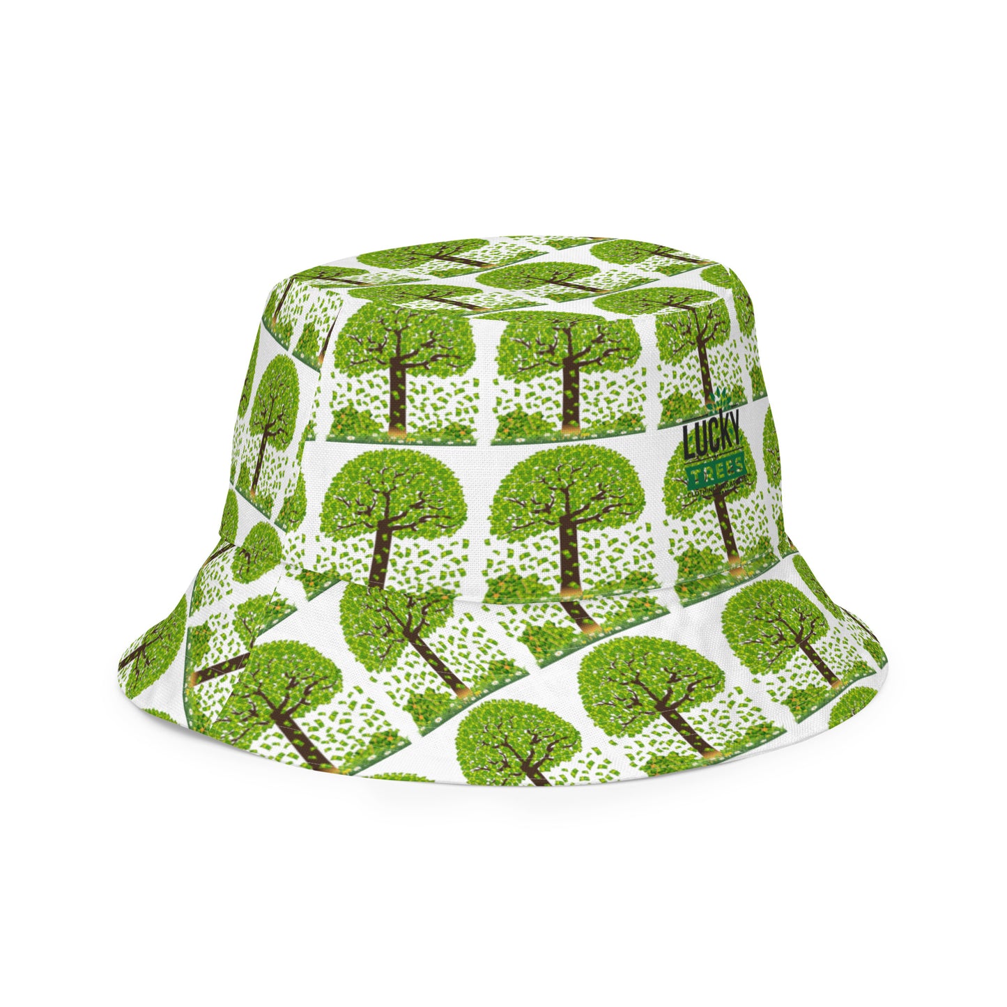 Lucky Money Tree Reversible bucket hat