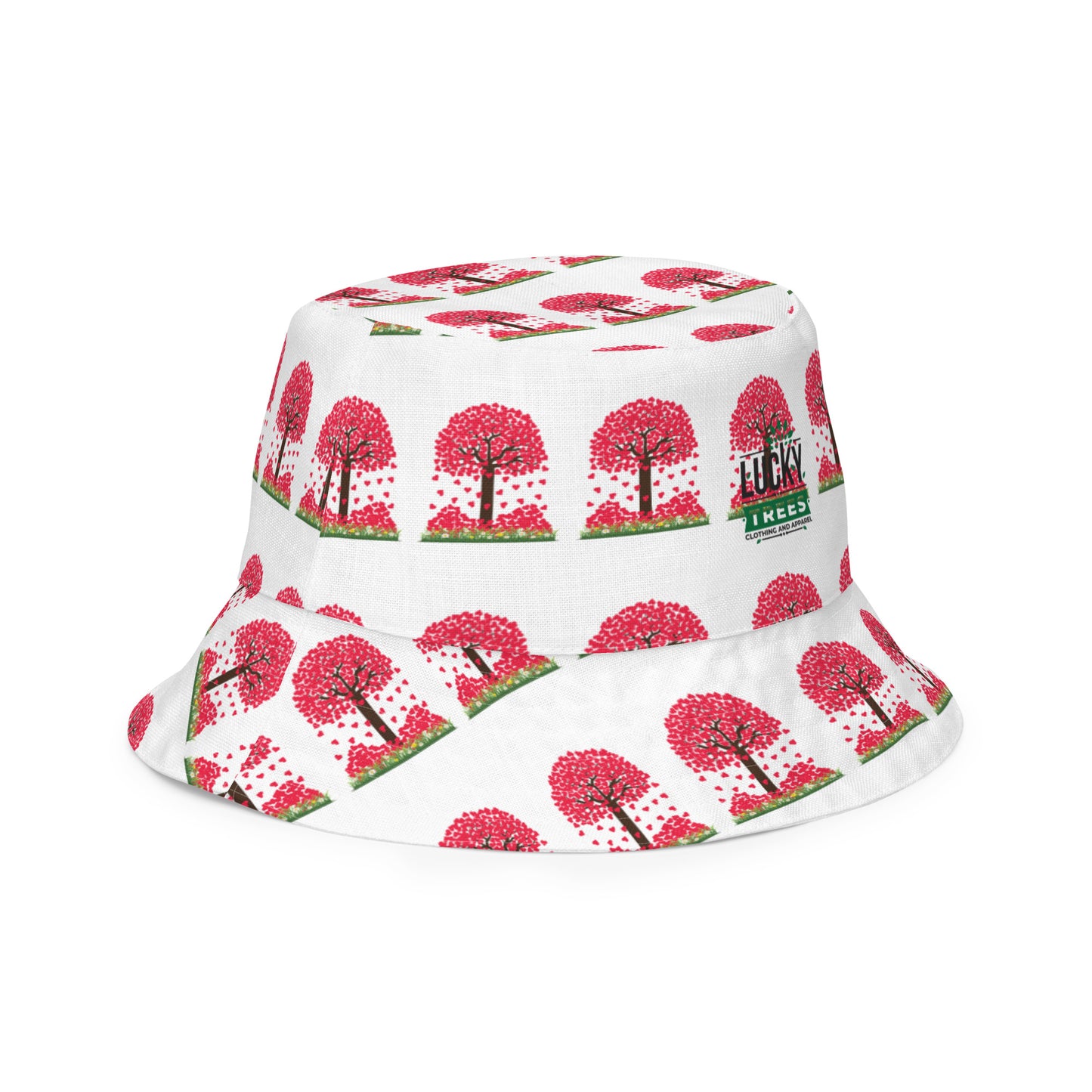 Lucky Tree of Love Reversible bucket hat