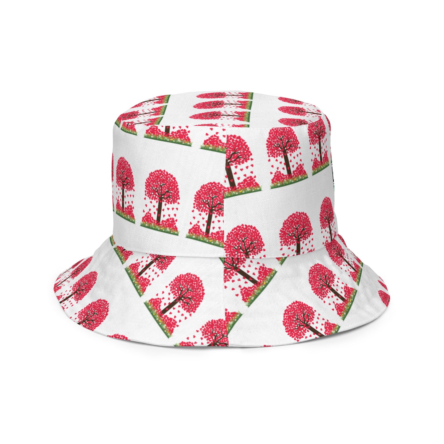 Lucky Tree of Love Reversible bucket hat