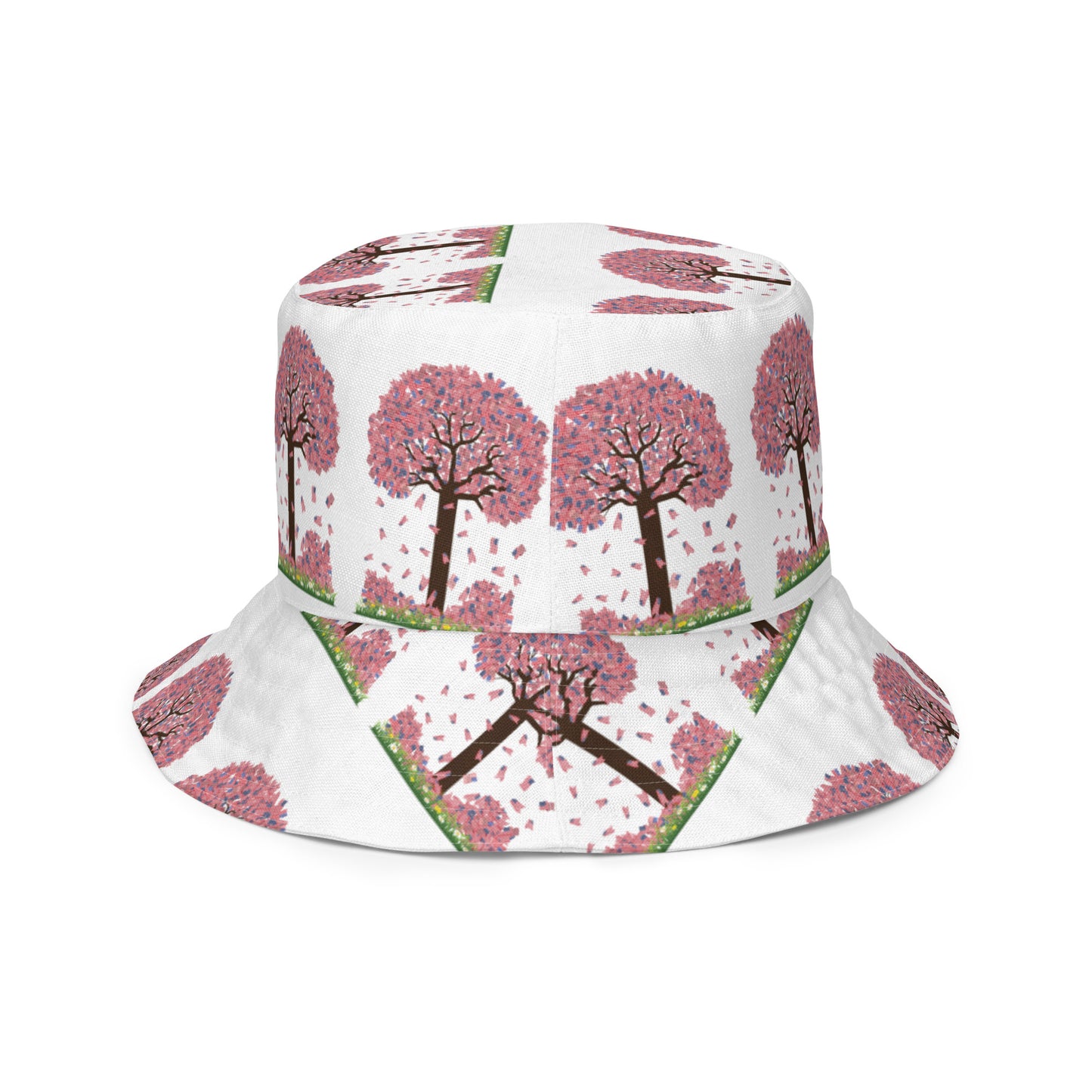 Lucky Tree of Flags reversible bucket hat