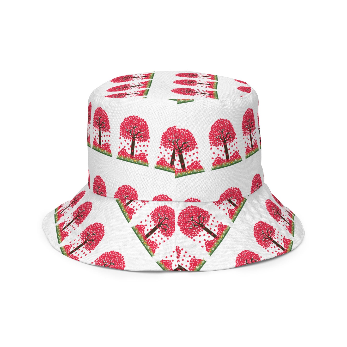 Lucky Tree of Love Reversible bucket hat