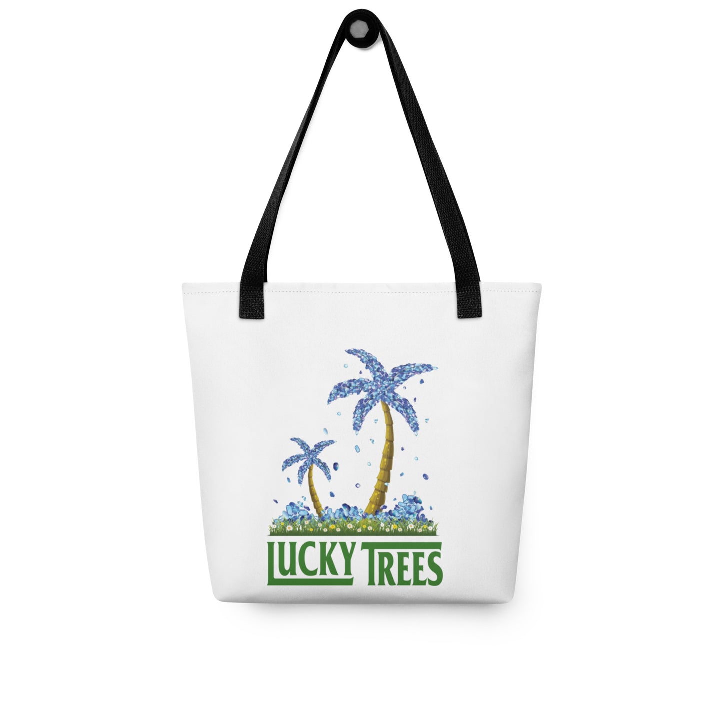 Diamond Palm Trees Tote bag