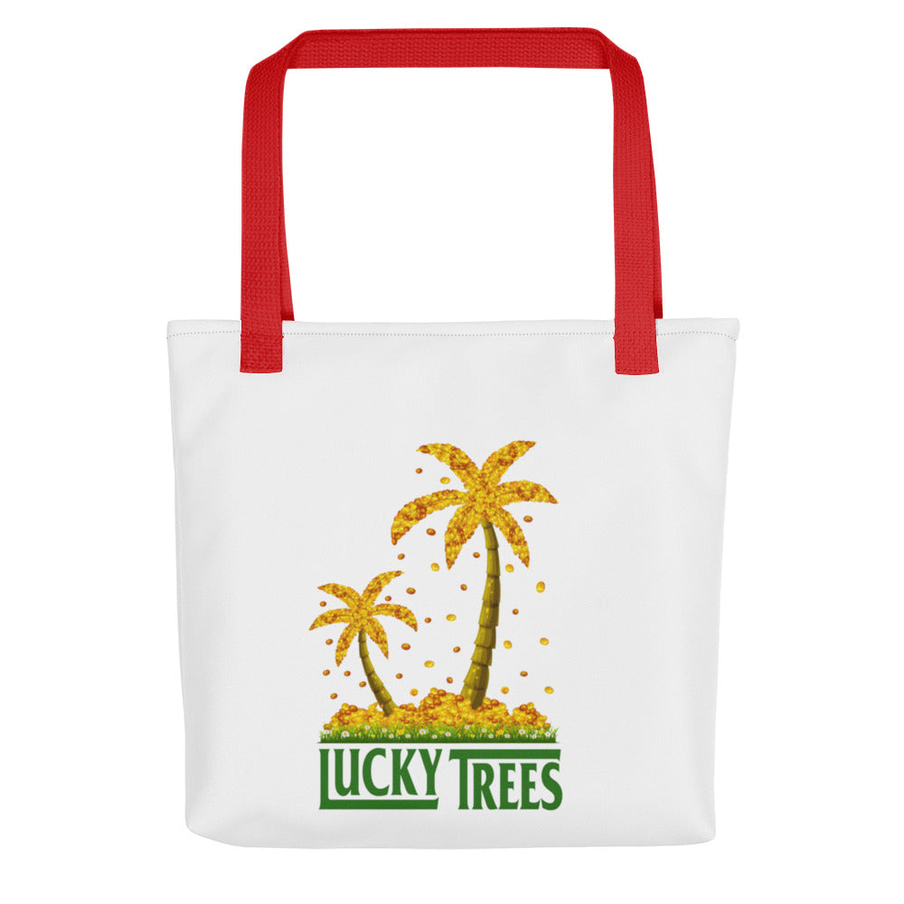 Gold Palm Trees Tote bag