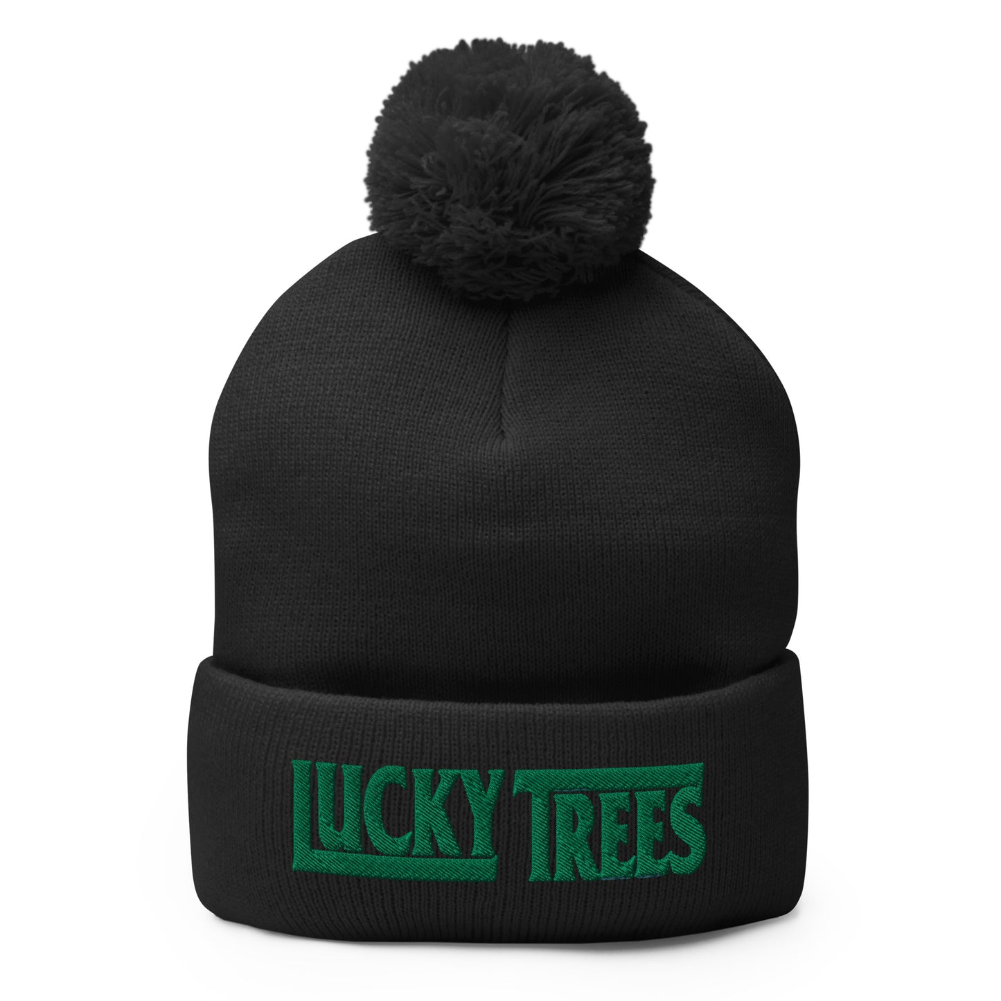 Lucky Trees Pom-Pom Beanie