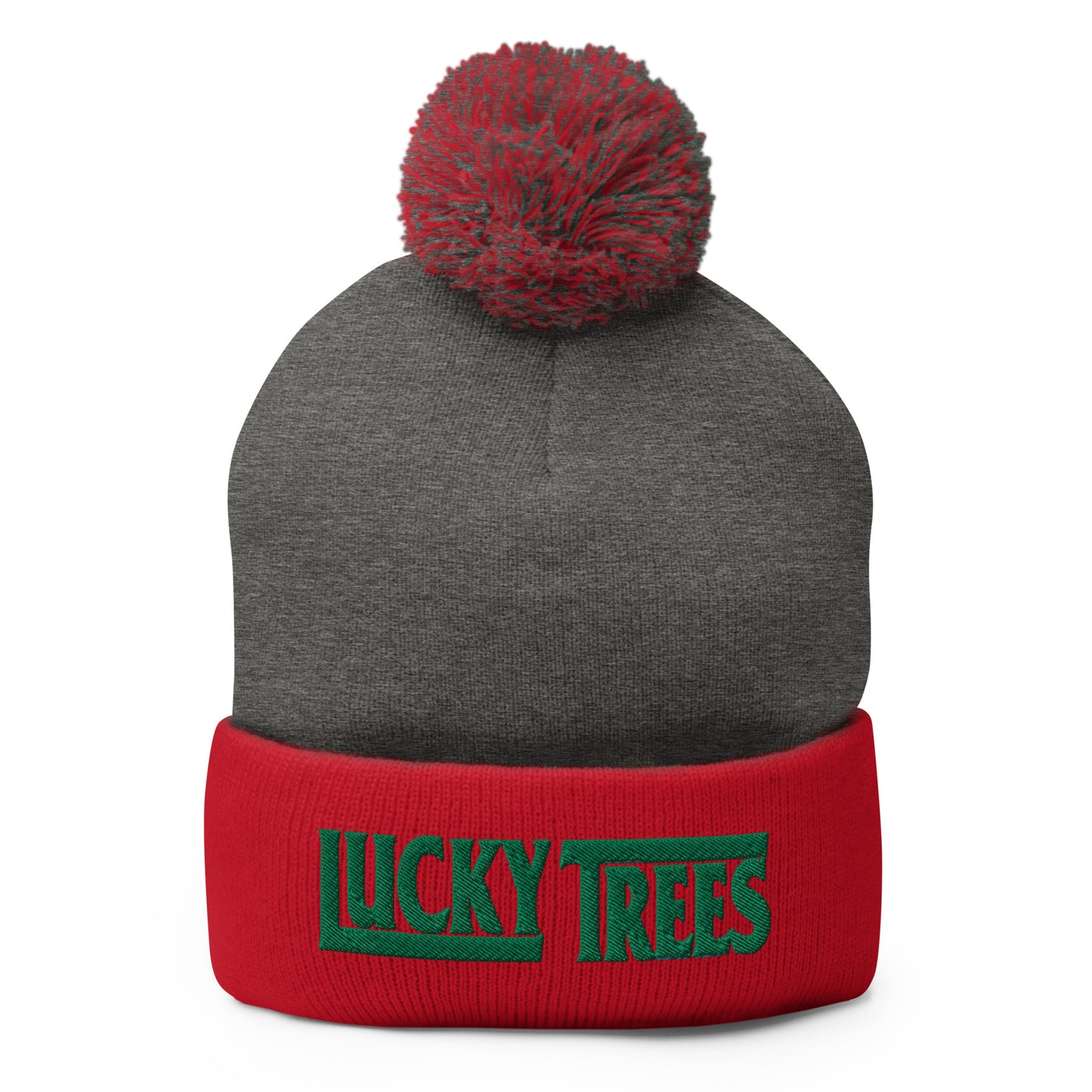 Lucky Trees Pom-Pom Beanie