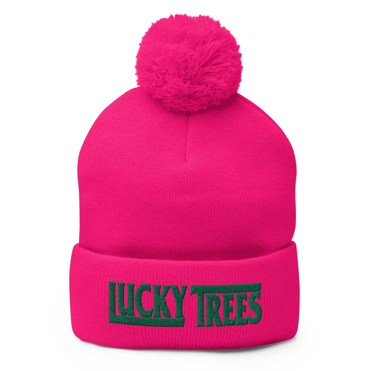 Lucky Trees Pom-Pom Beanie