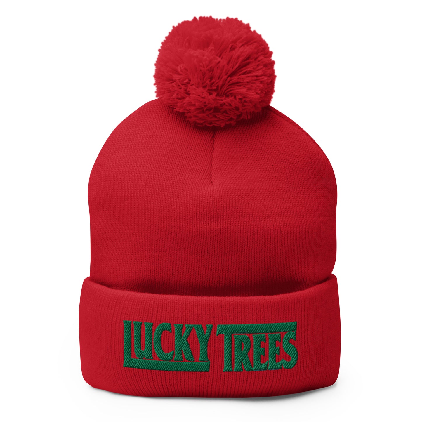 Lucky Trees Pom-Pom Beanie