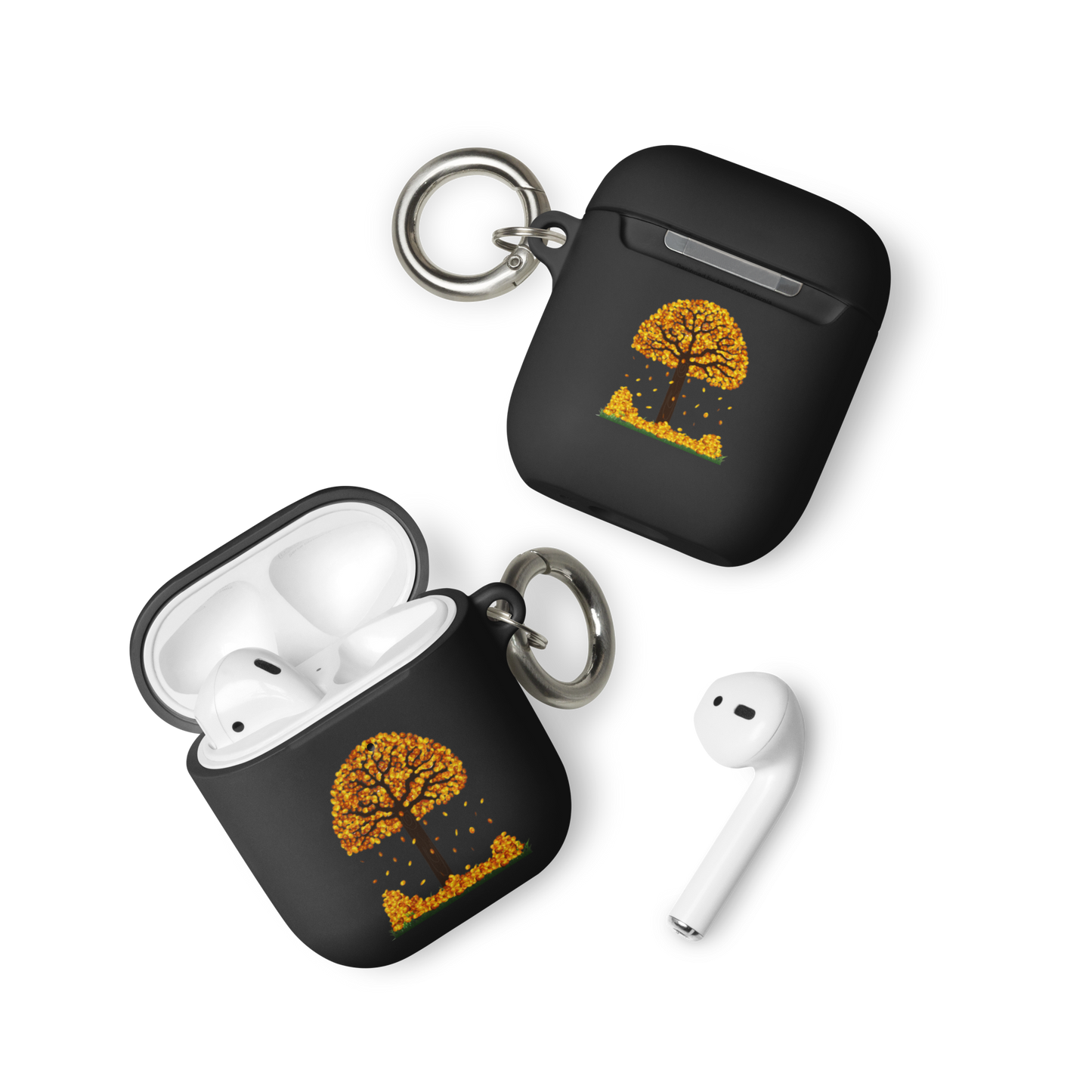 Lucky Gold Coin Tree AirPods case