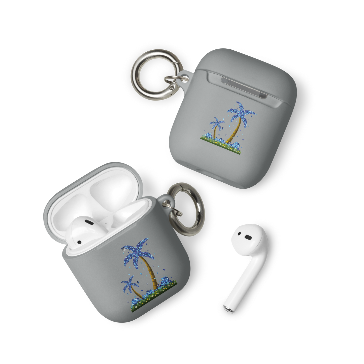 Lucky Diamond Palm Trees AirPods case