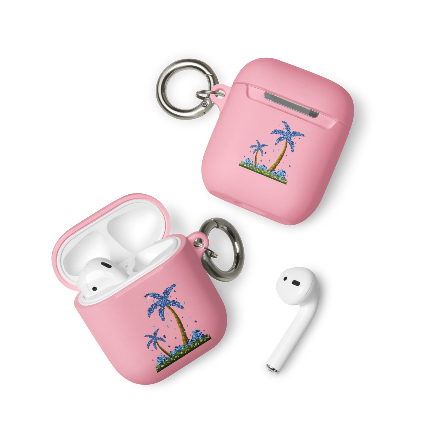 Lucky Diamond Palm Trees AirPods case