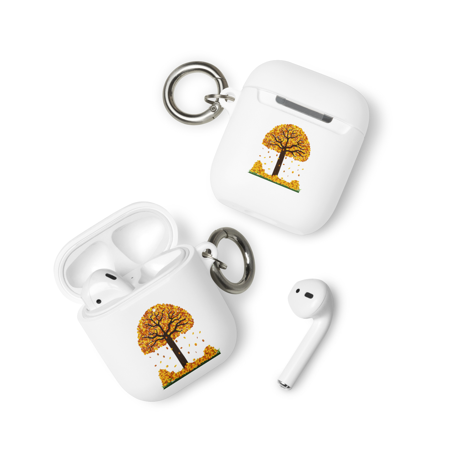 Lucky Gold Coin Tree AirPods case