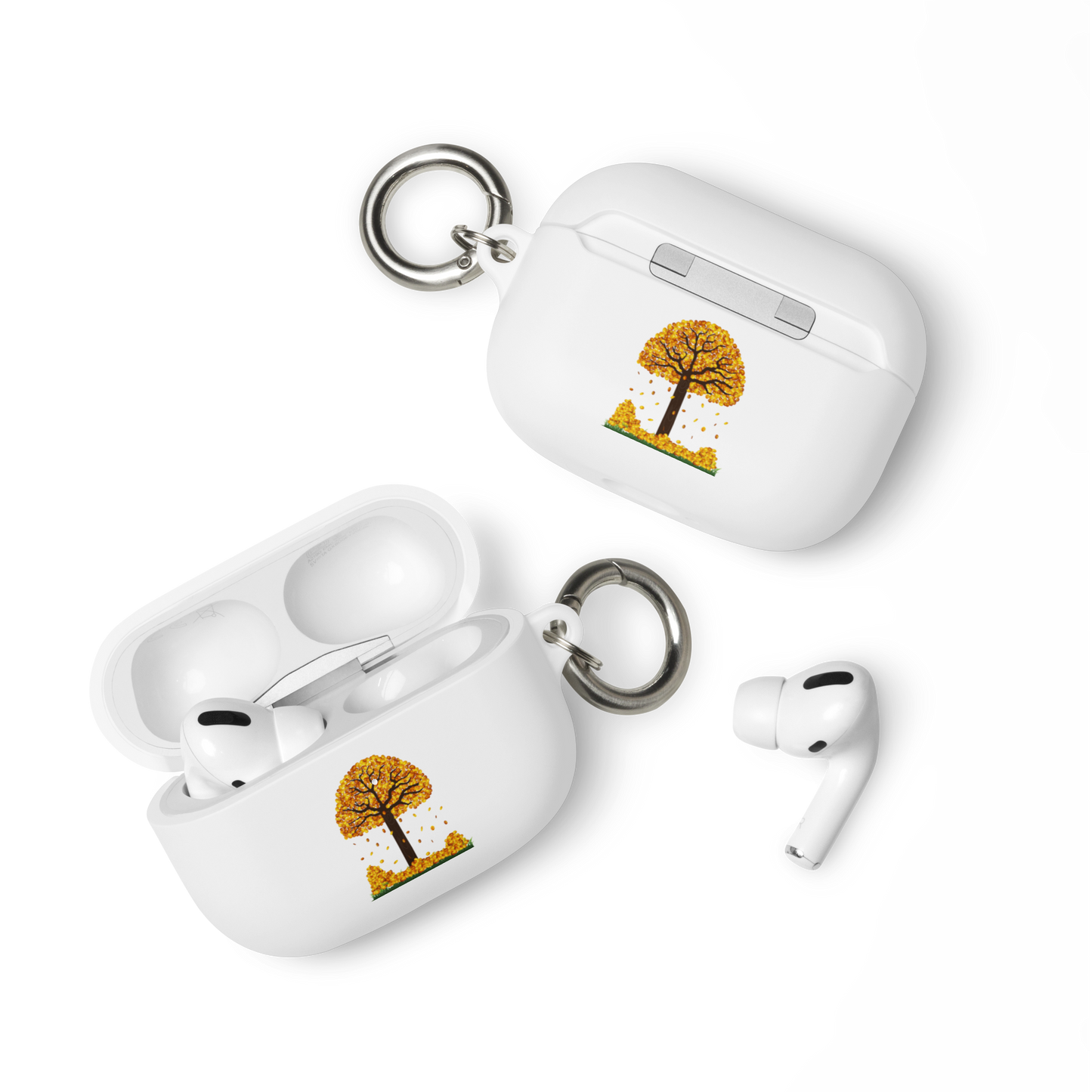 Lucky Gold Coin Tree AirPods case