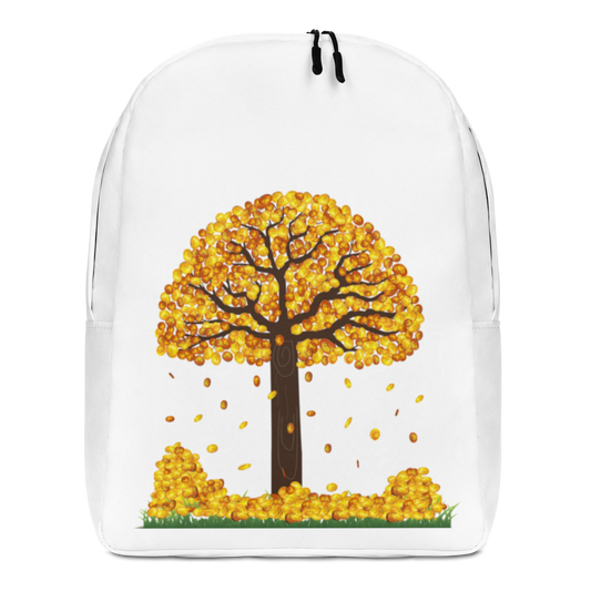 Lucky Gold Coin Tree Backpack