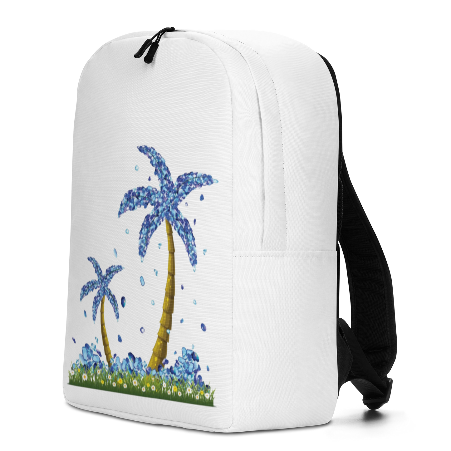 Lucky Diamond Palm Trees  Backpack