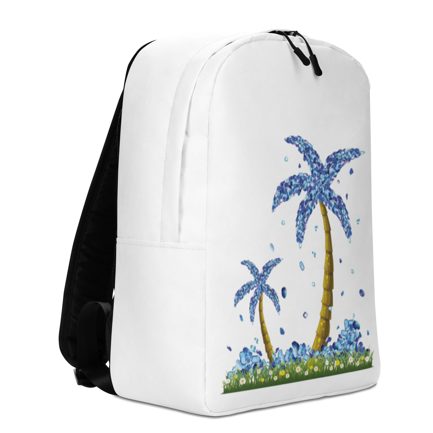 Lucky Diamond Palm Trees  Backpack