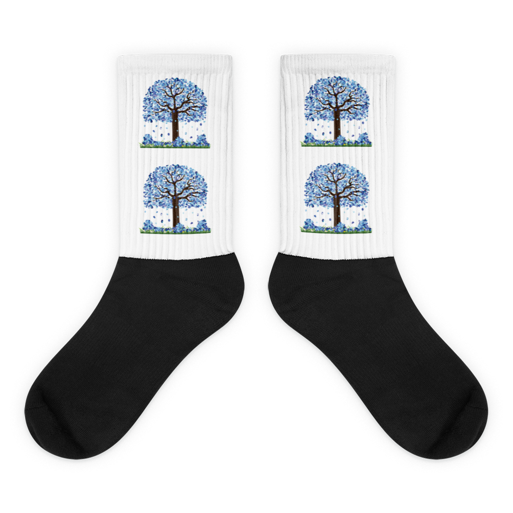 Lucky Diamond Tree Socks