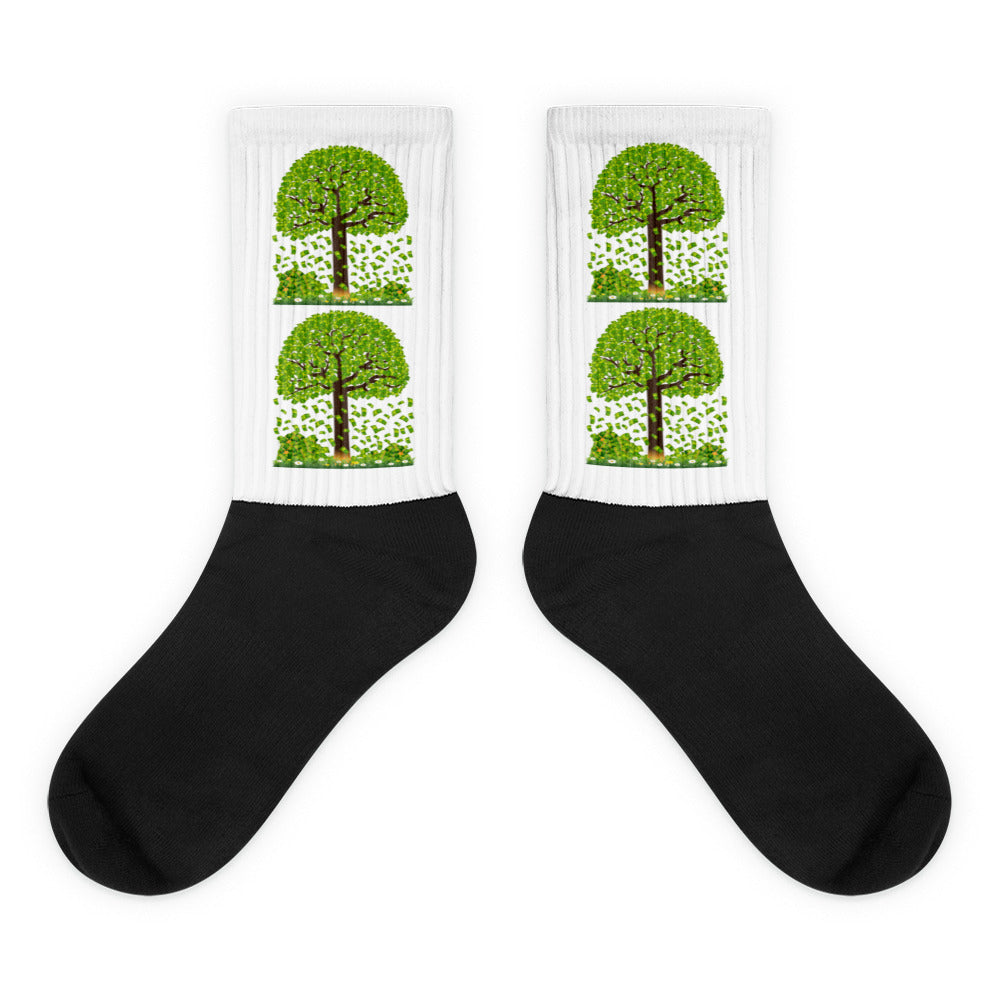 Lucky Money Tree Socks