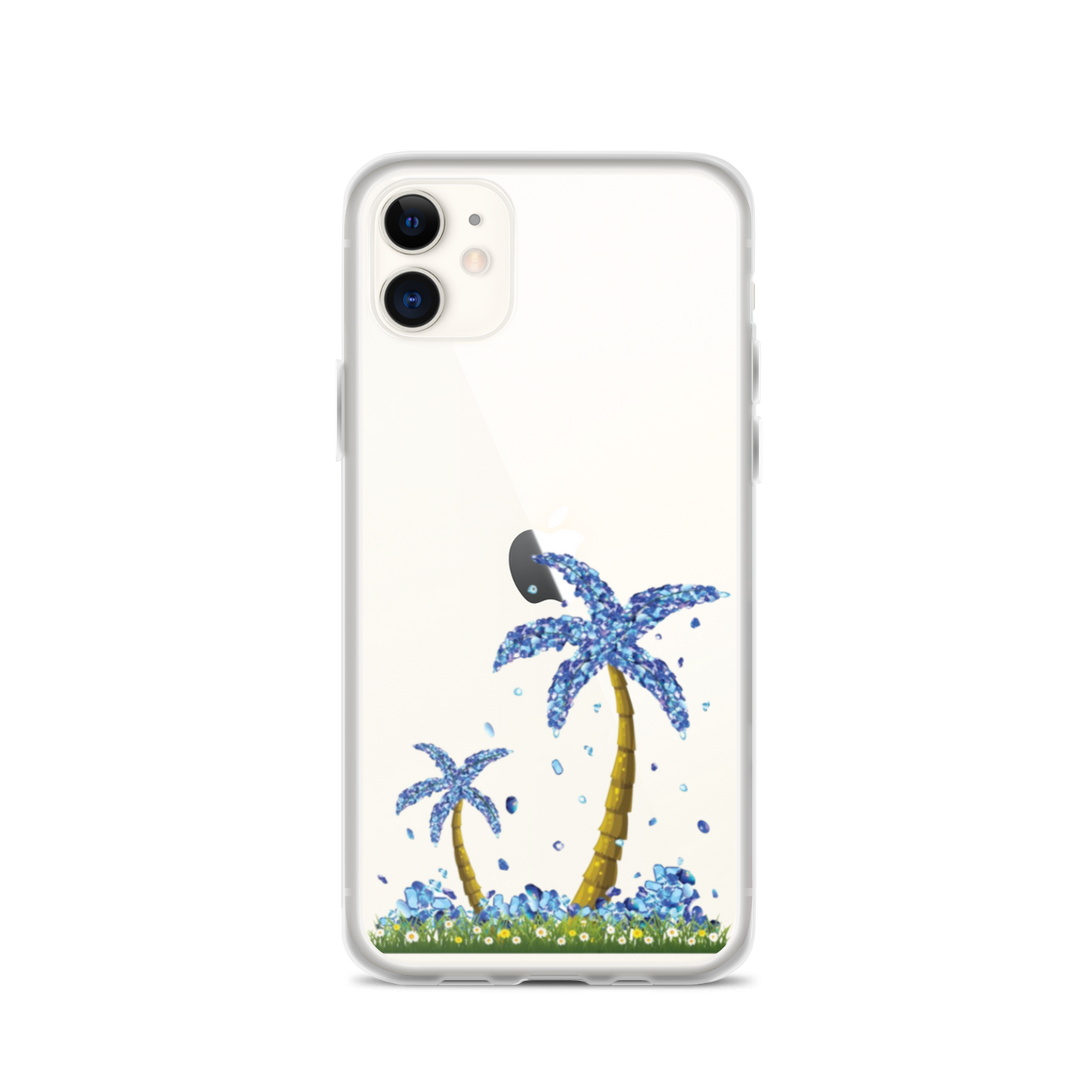 Lucky Diamond Palm Trees iPhone Case