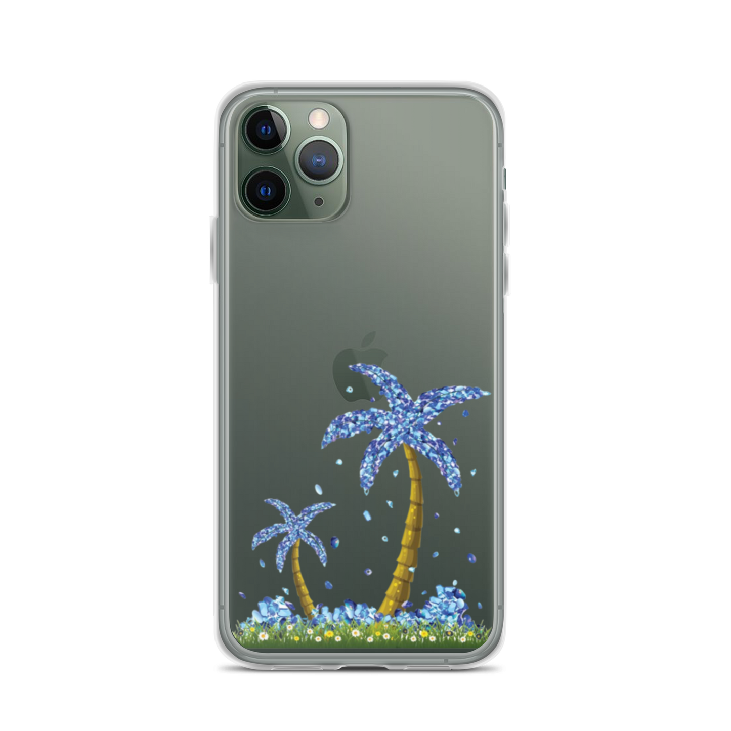 Lucky Diamond Palm Trees iPhone Case