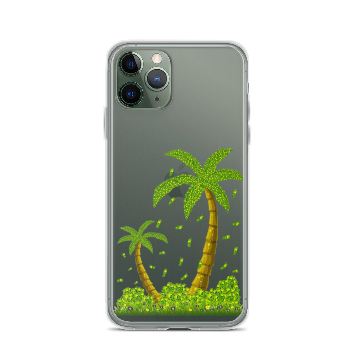 Lucky Money Palm Trees iPhone Case