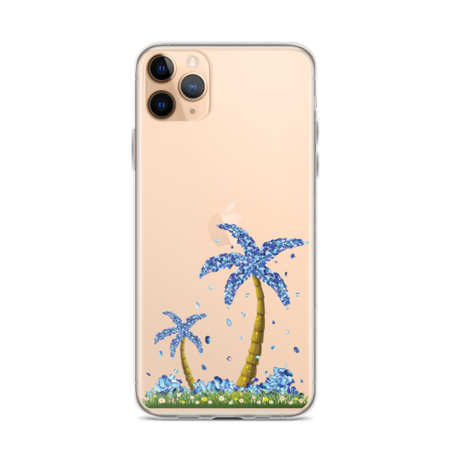 Lucky Diamond Palm Trees iPhone Case