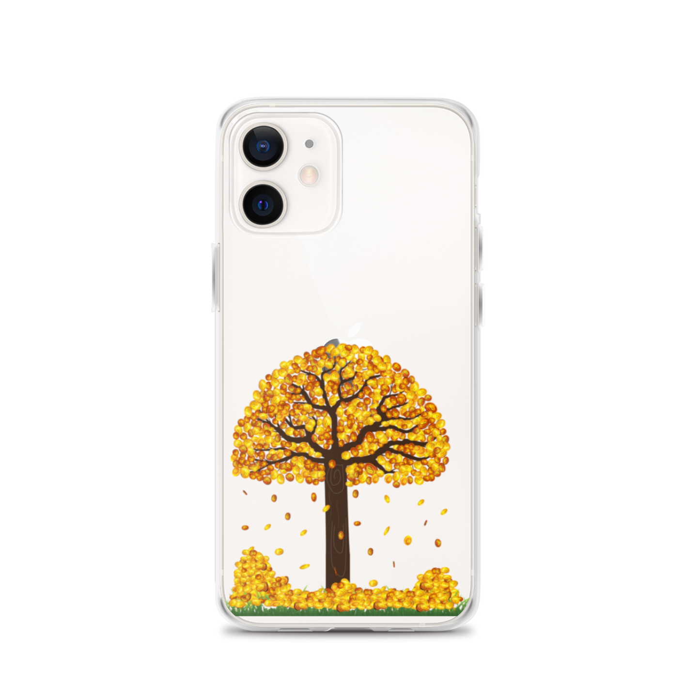 Lucky Gold Coin Money Tree iPhone Case