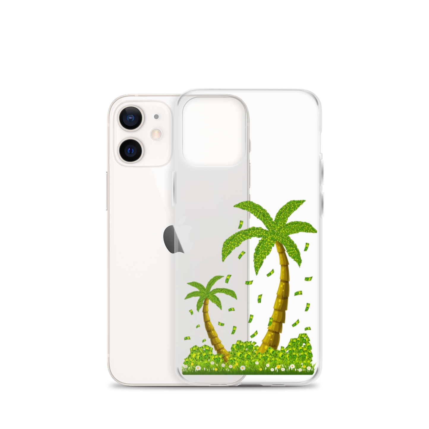 Lucky Money Palm Trees iPhone Case