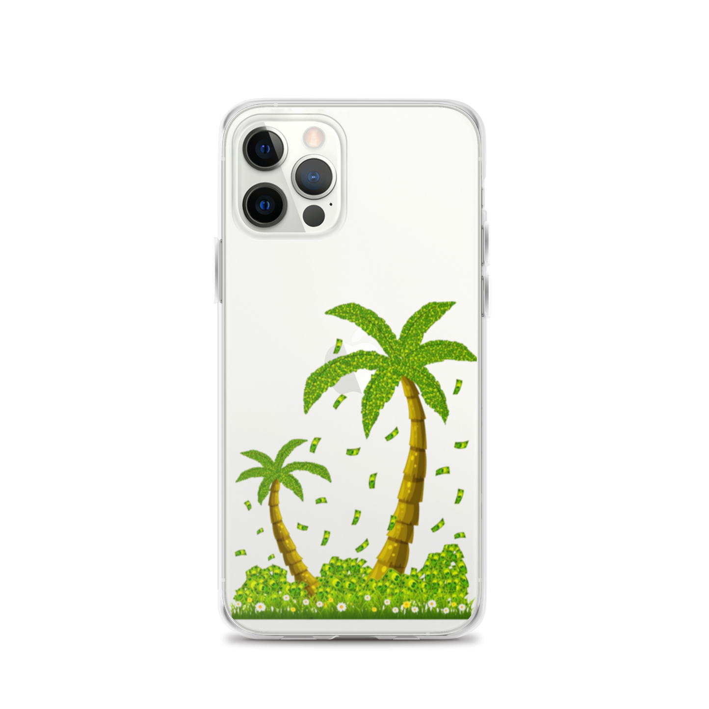 Lucky Money Palm Trees iPhone Case