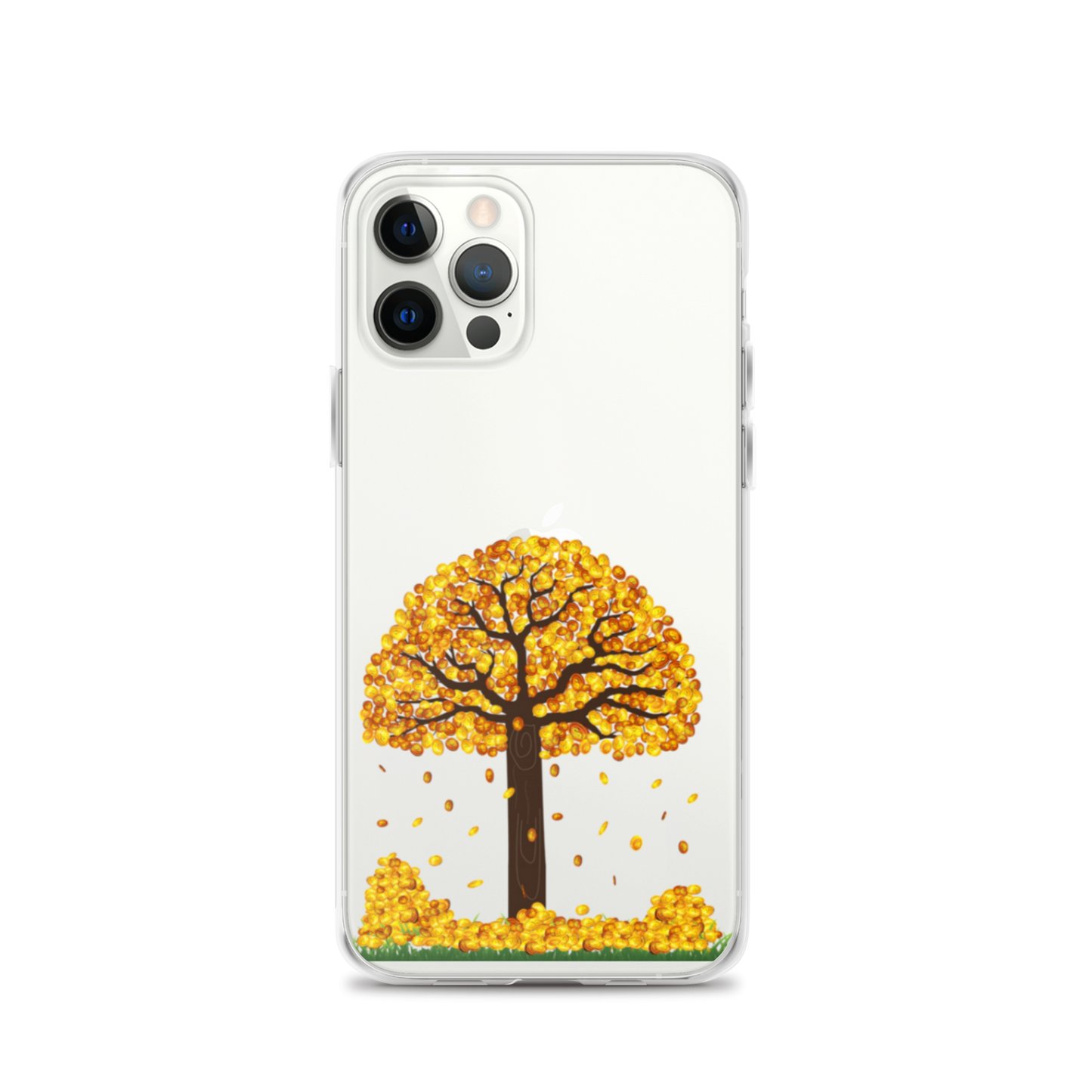 Lucky Gold Coin Money Tree iPhone Case