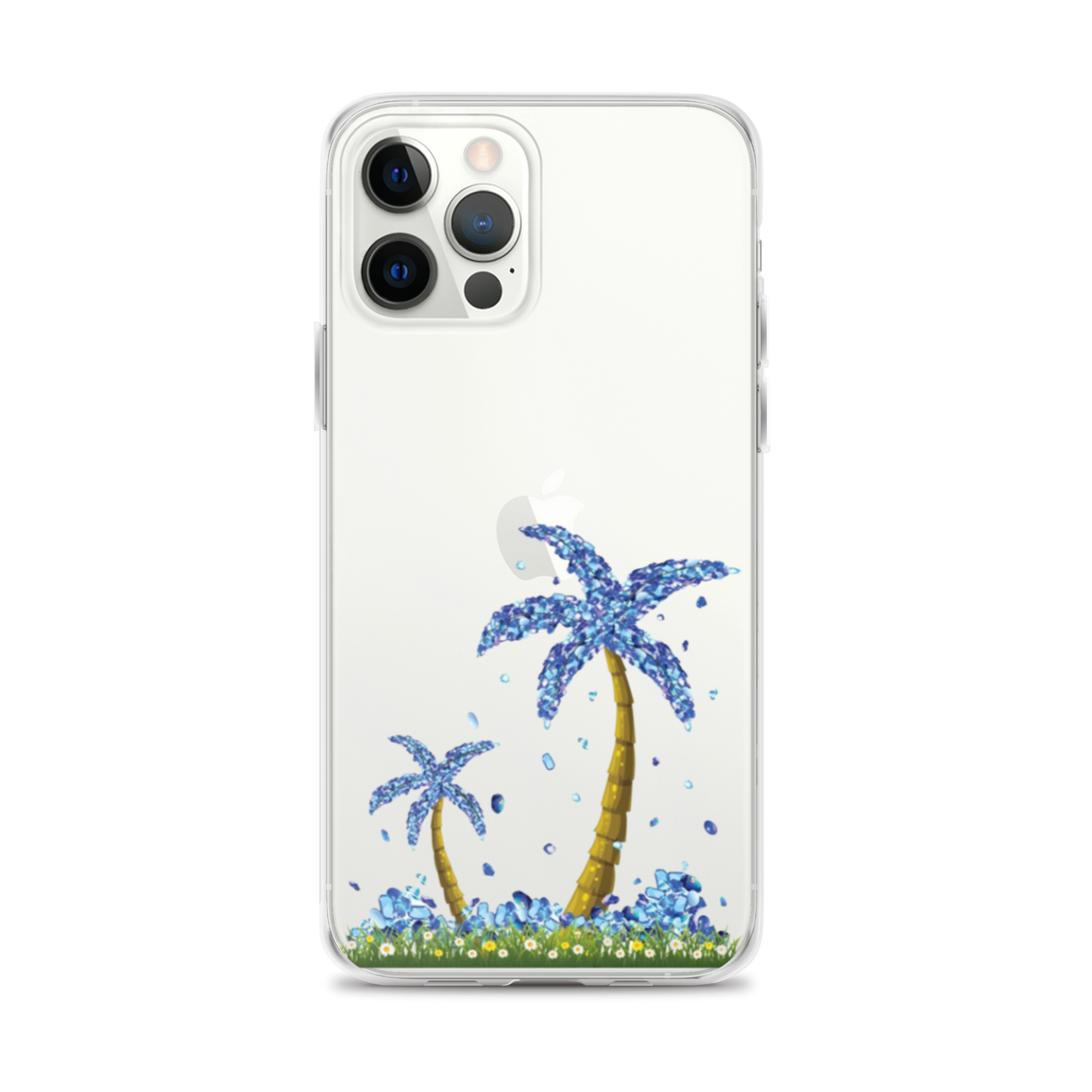 Lucky Diamond Palm Trees iPhone Case