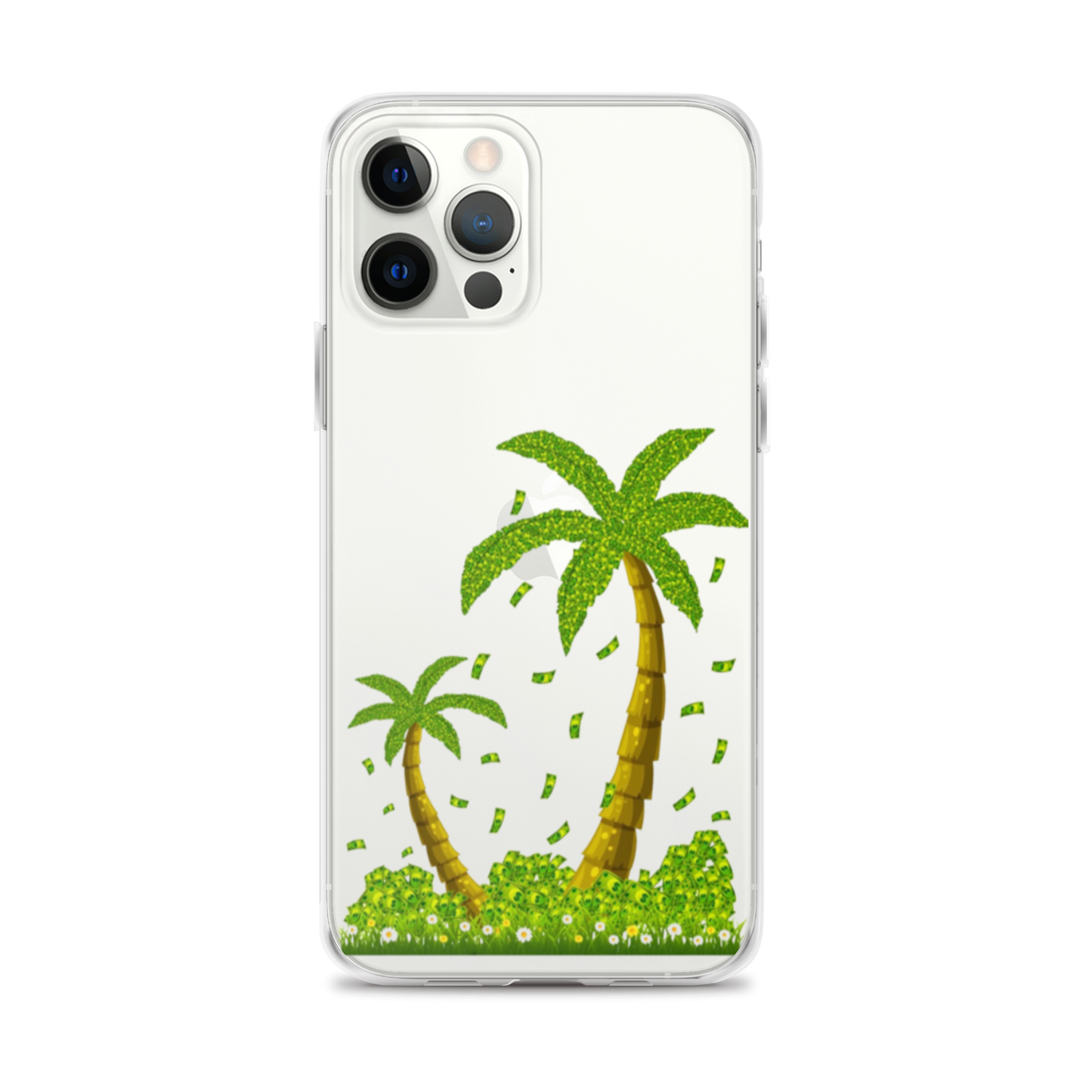 Lucky Money Palm Trees iPhone Case