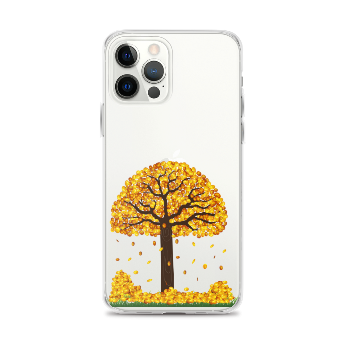 Lucky Gold Coin Money Tree iPhone Case