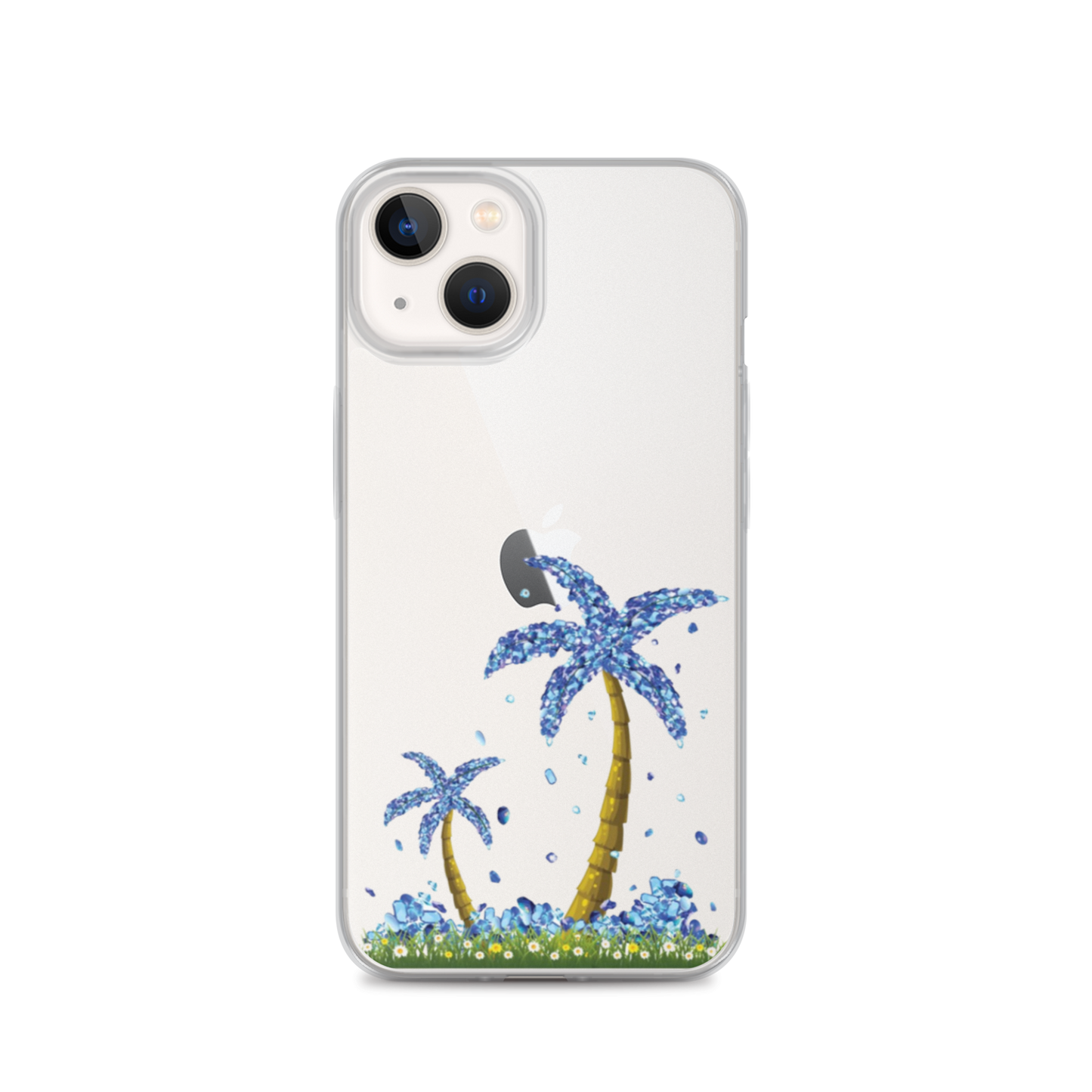 Lucky Diamond Palm Trees iPhone Case