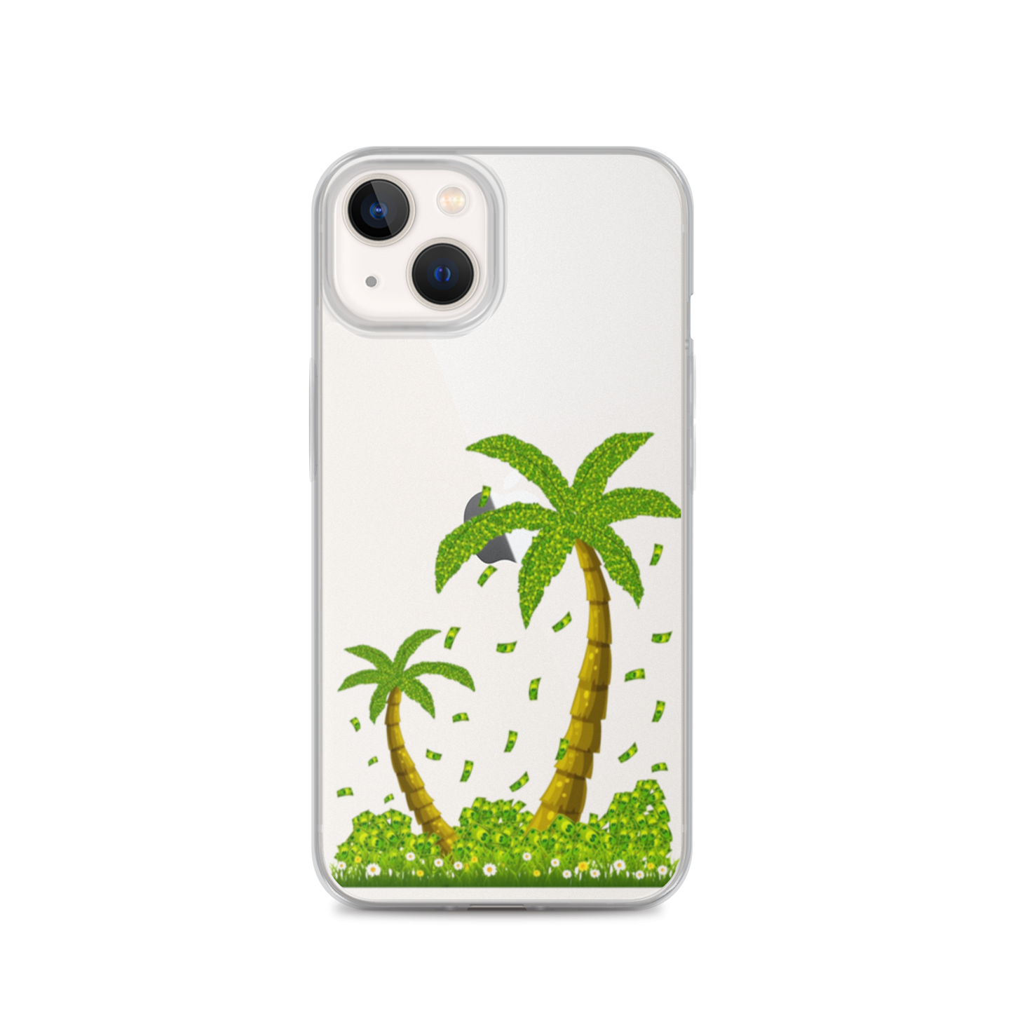 Lucky Money Palm Trees iPhone Case