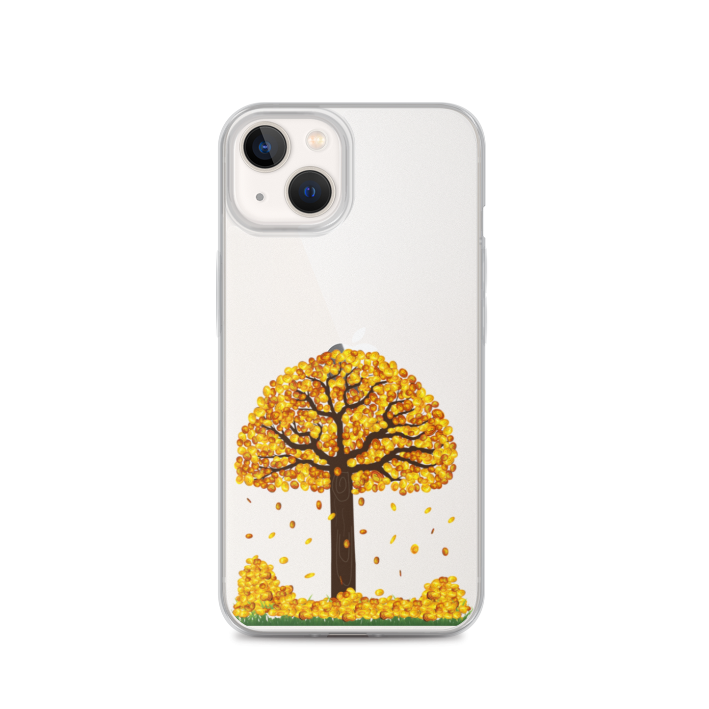 Lucky Gold Coin Money Tree iPhone Case