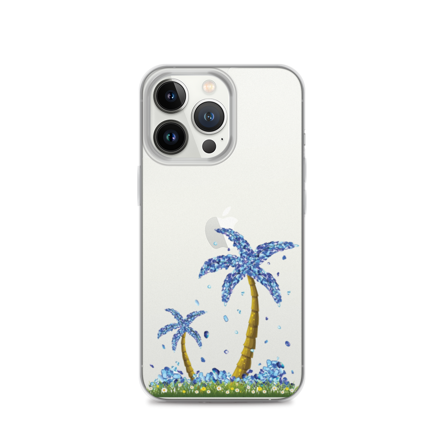 Lucky Diamond Palm Trees iPhone Case