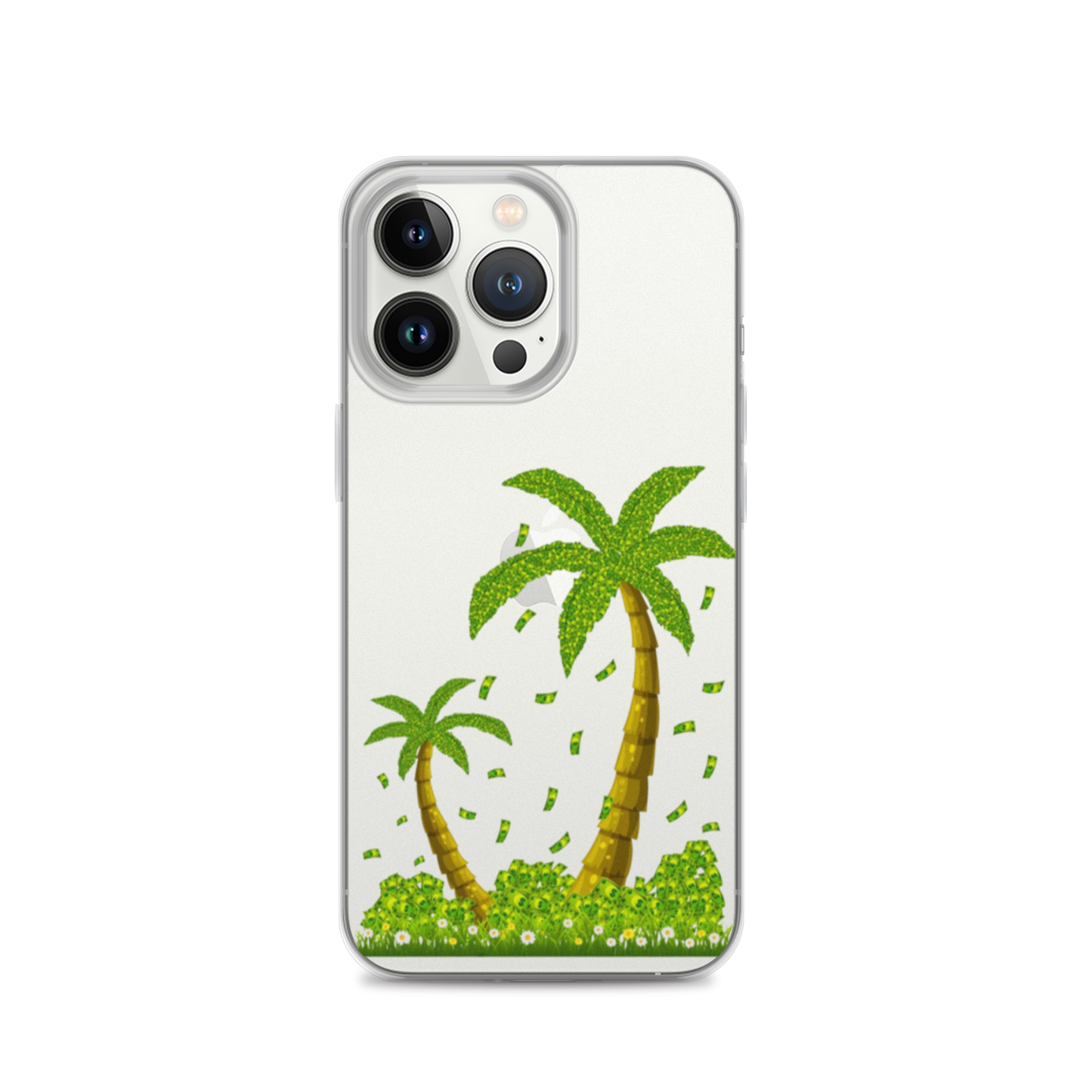 Lucky Money Palm Trees iPhone Case