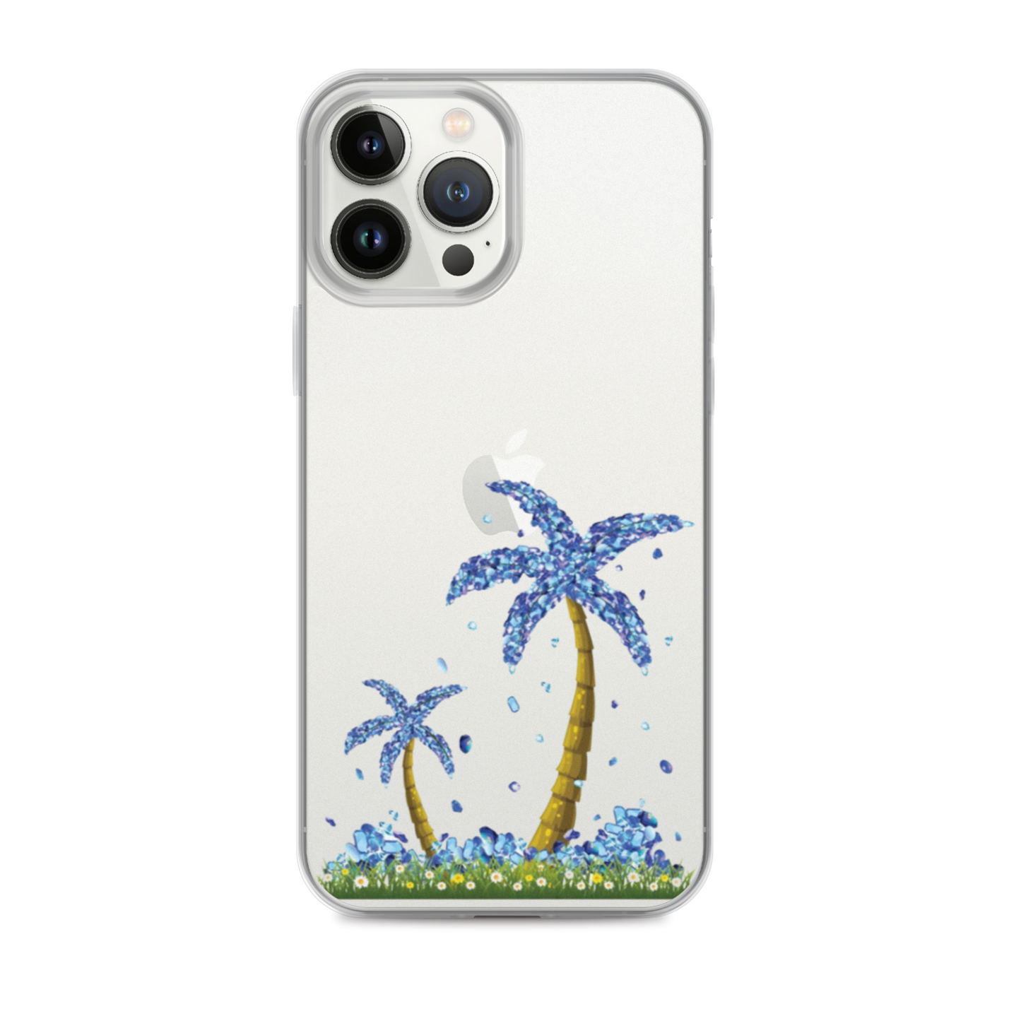 Lucky Diamond Palm Trees iPhone Case