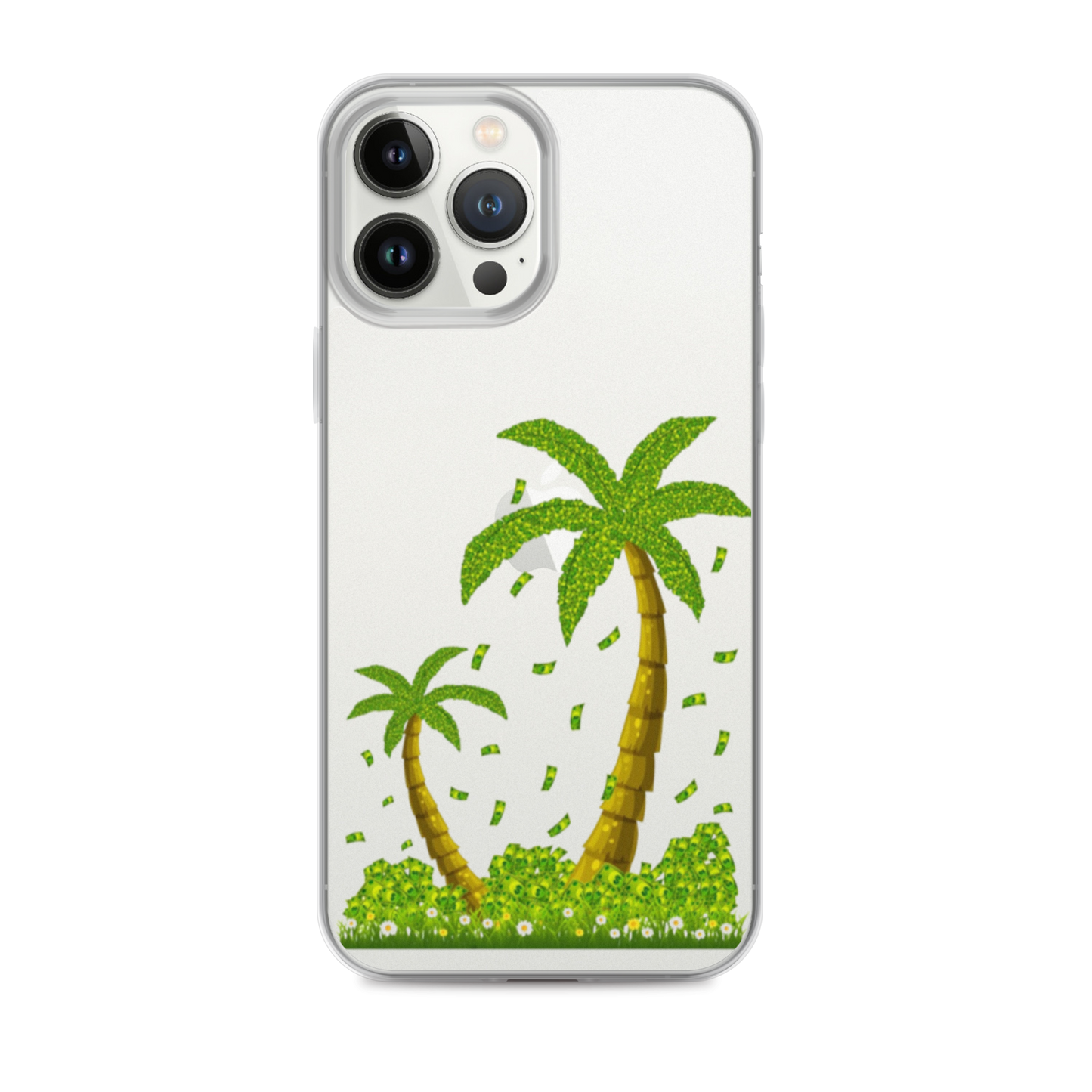 Lucky Money Palm Trees iPhone Case