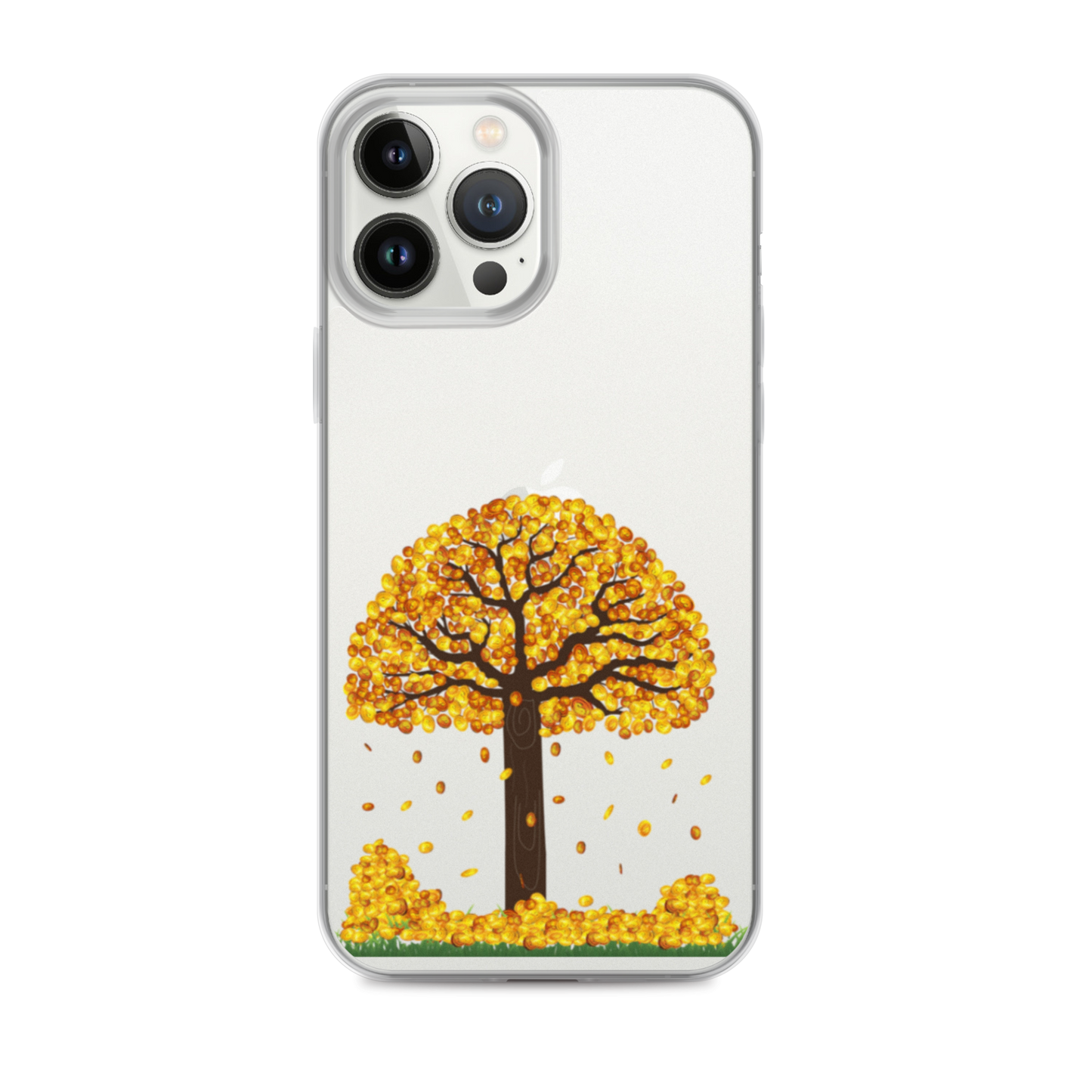 Lucky Gold Coin Money Tree iPhone Case