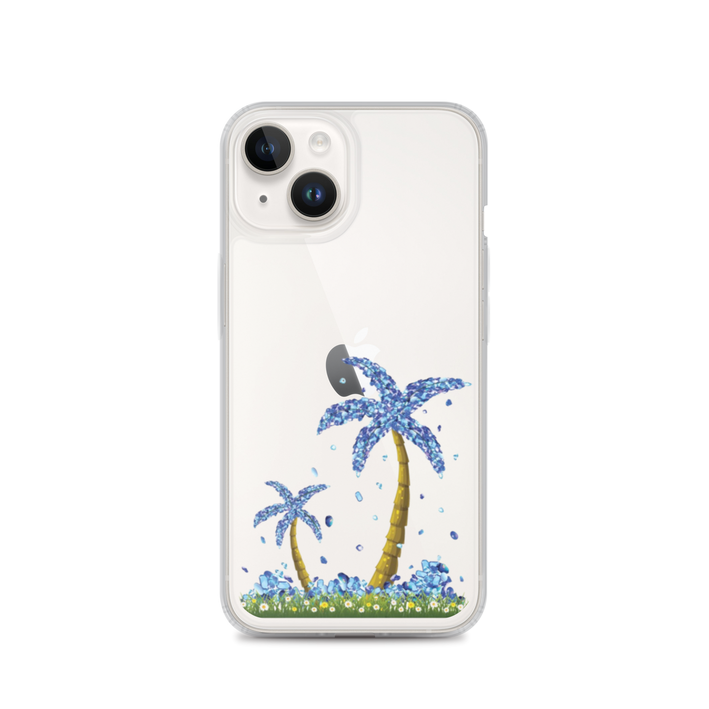 Lucky Diamond Palm Trees iPhone Case