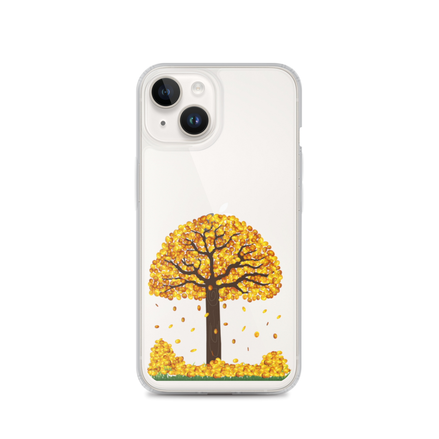 Lucky Gold Coin Money Tree iPhone Case