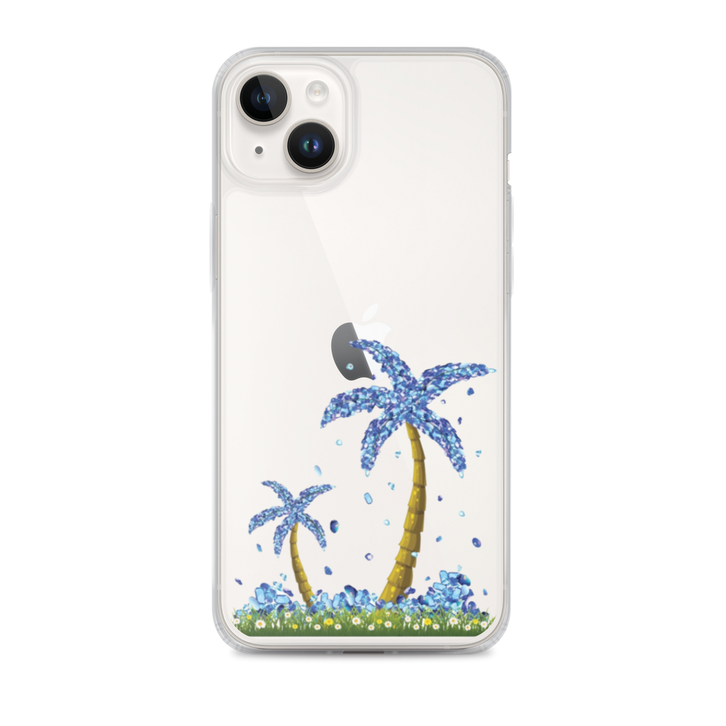 Lucky Diamond Palm Trees iPhone Case