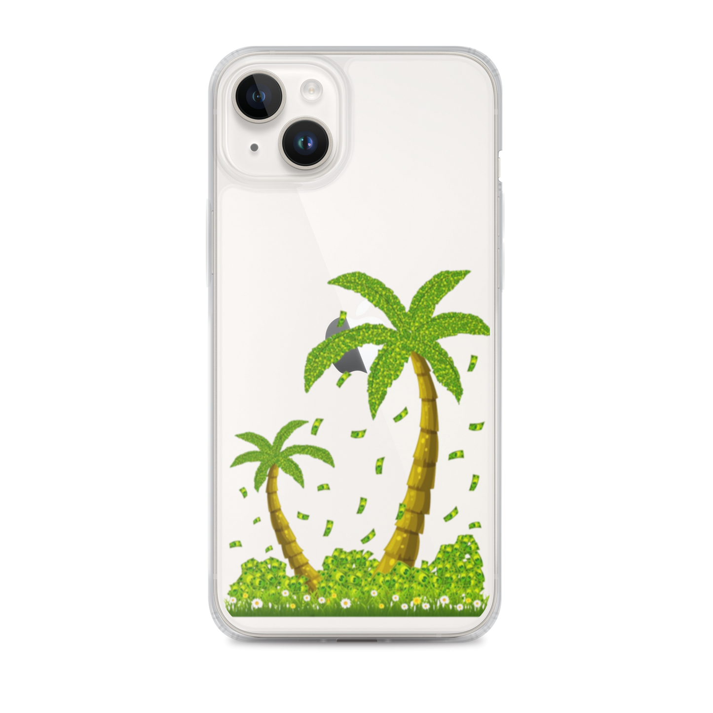 Lucky Money Palm Trees iPhone Case