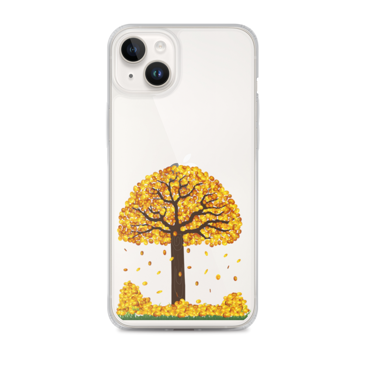 Lucky Gold Coin Money Tree iPhone Case