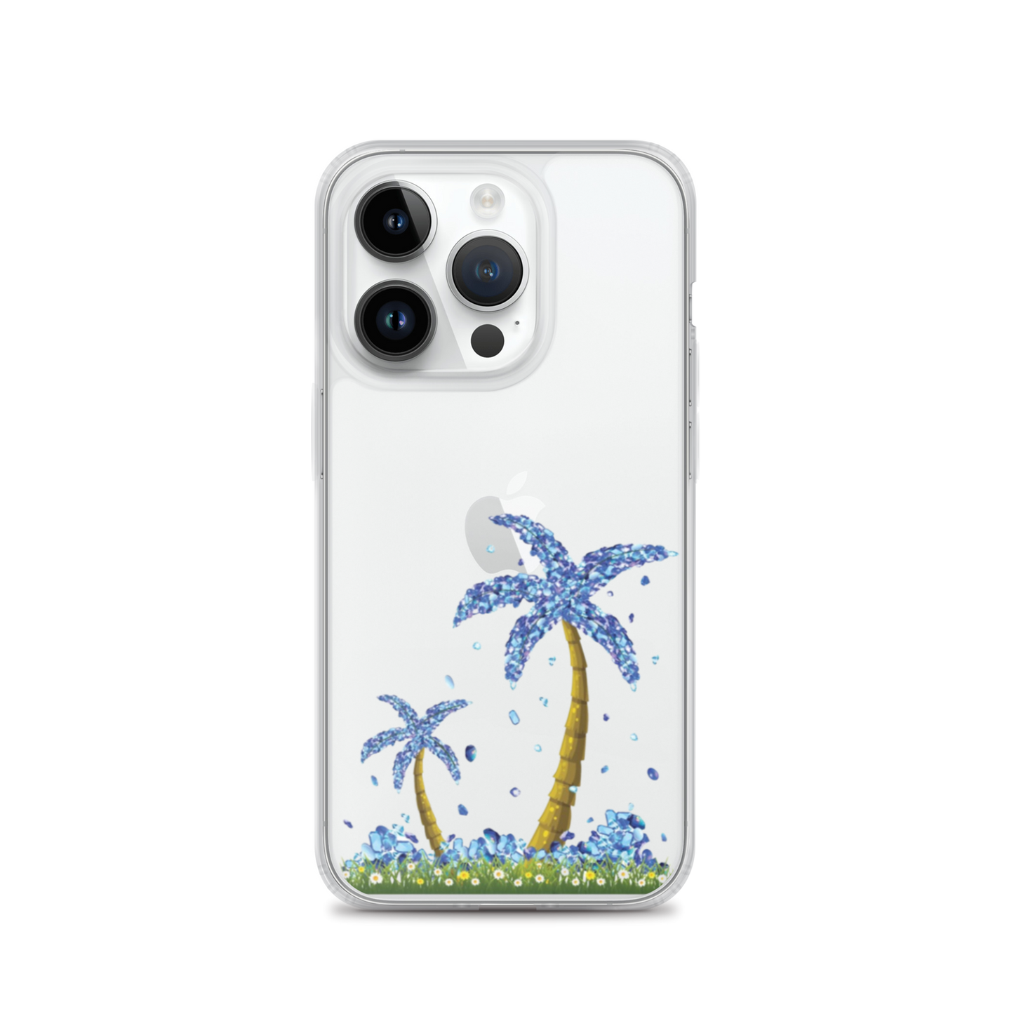 Lucky Diamond Palm Trees iPhone Case